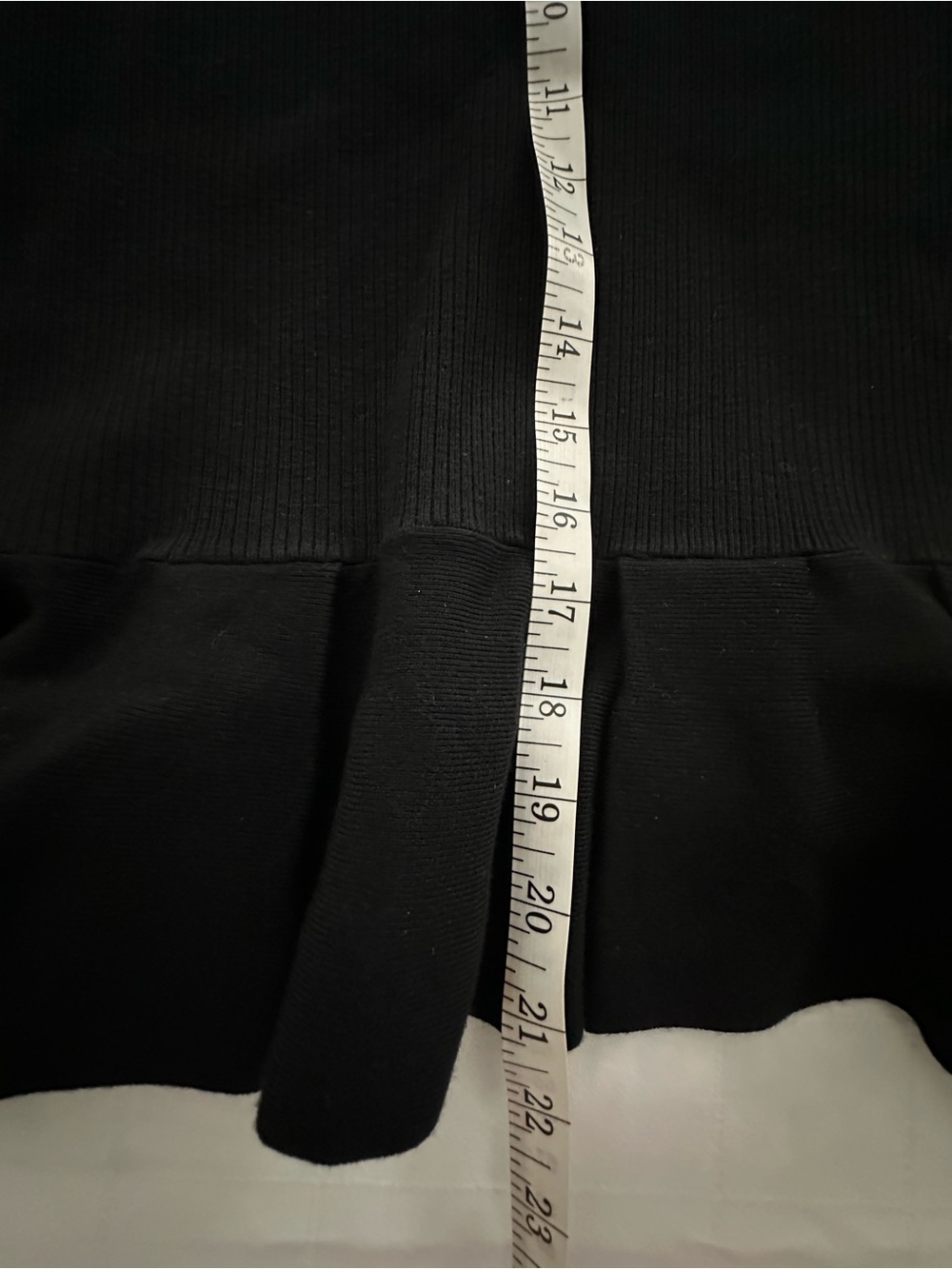 Express NWT Black Knit Ruffle Skirt Set - Picture 6 of 11